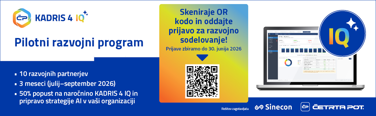 Blog - KADRIS 4 IQ: nova generacija HR analitike in podatkovni asistent za odločanje