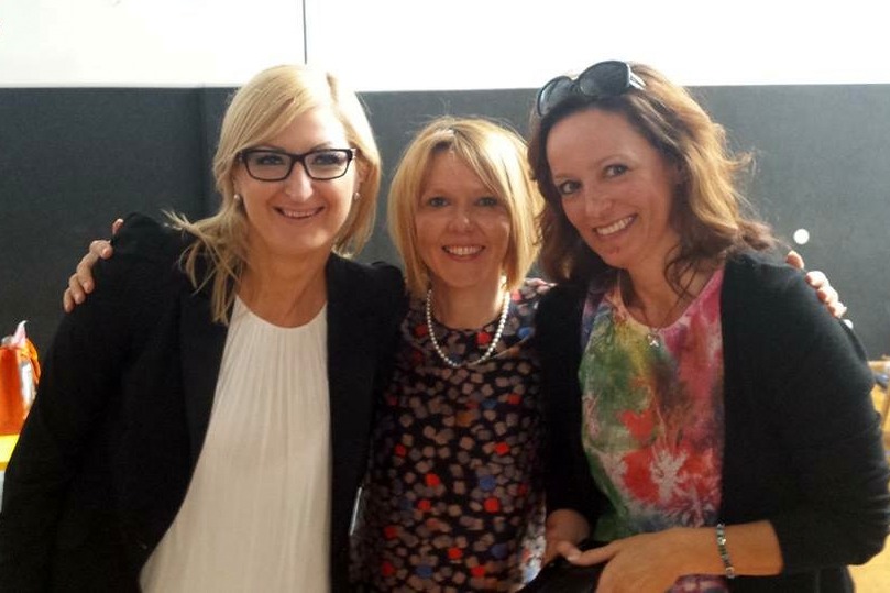 Nataša Kovačič, Edita Krajnovič (Mediade), Maja Žagar (Konica Minolta)