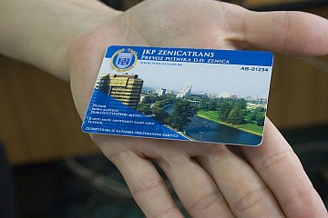 Zenicatrans - kartica