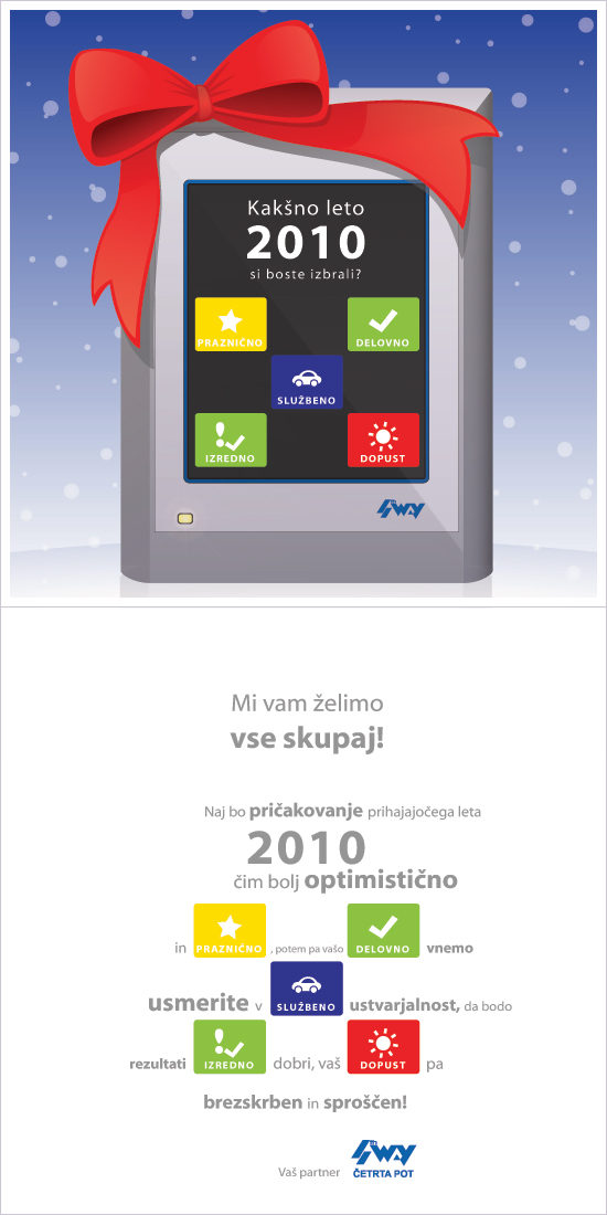Kakšno leto 2010 si boste izbrali?
