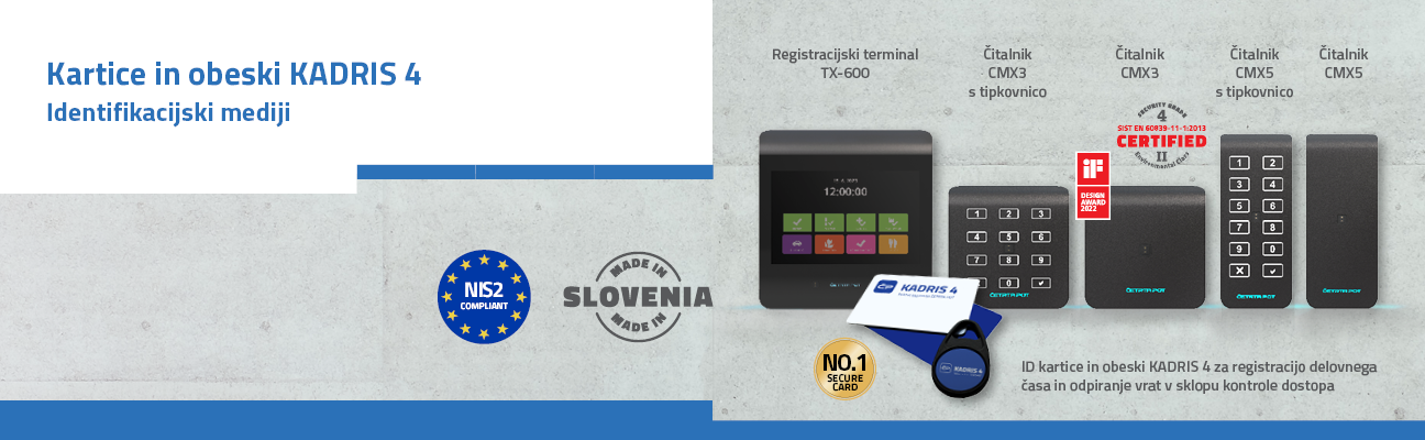 Letaki in brošure - Kartice in obeski KADRIS 4