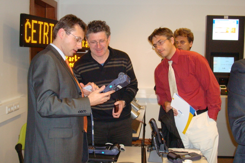 Predstavitev delovanja mobilnega terminala Casio IT-3000