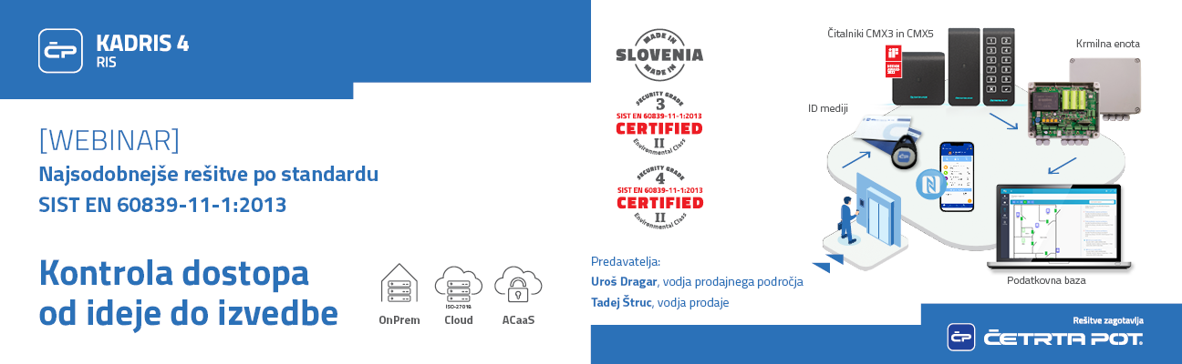 Webinarji - Kontrola dostopa