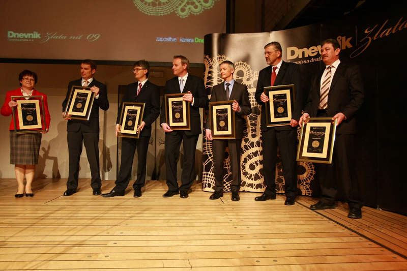 Zlata nit 2009 - finalisti med srednjimi podjetji
